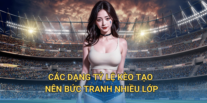Các dạng tỷ lệ kèo tạo nên bức tranh nhiều lớp