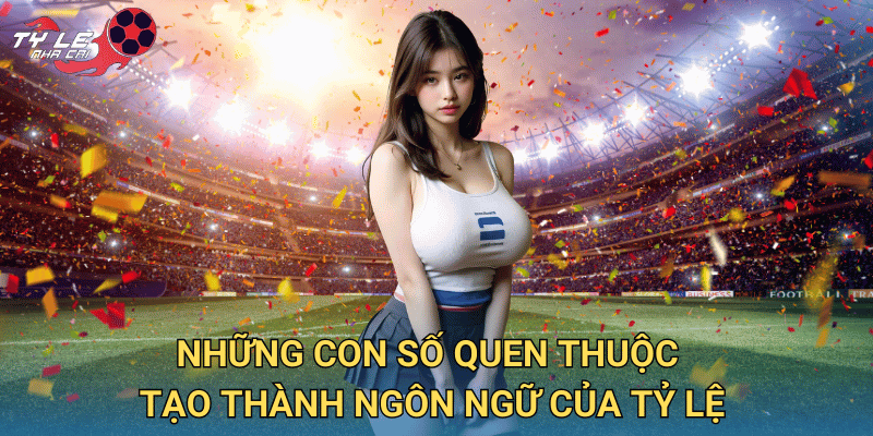 Những con số quen thuộc tạo thành ngôn ngữ của tỷ lệ