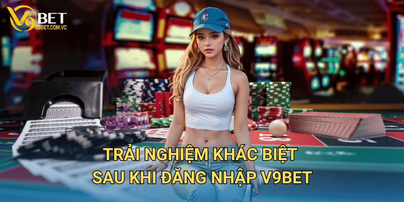 Trải nghiệm khác biệt sau khi đăng nhập V9bet