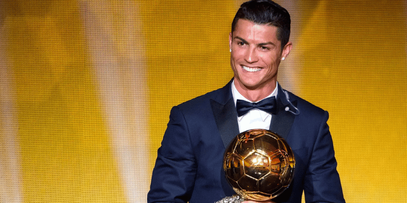 Siêu sao người Bồ Đào Nha hiện đang đứng thứ hai với 5 lần