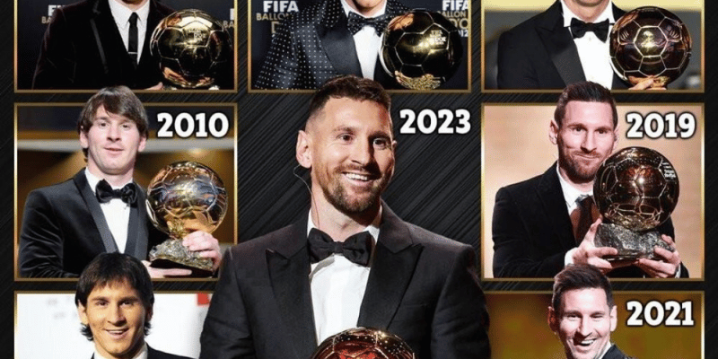 Với 8 lần được vinh danh siêu sao người Argentina đã thiết lập một kỷ lục khó ai đạt được