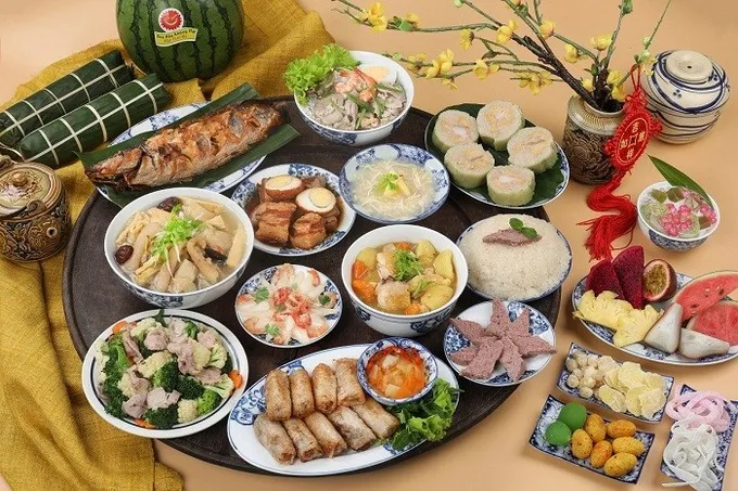 Mâm cỗ cúng tất niên 3 miền