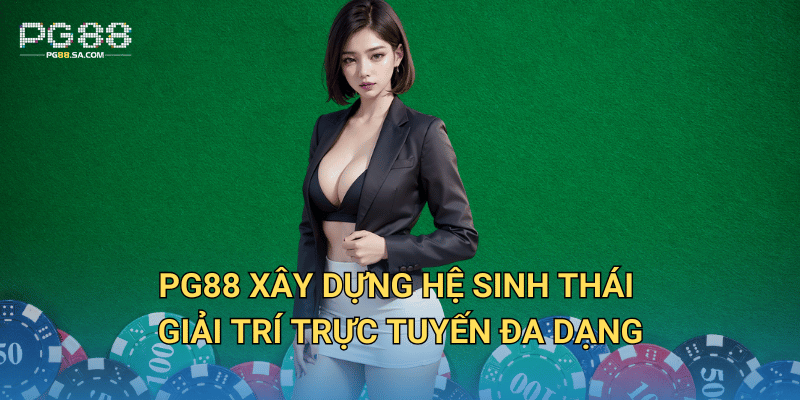 PG88 xây dựng hệ sinh thái giải trí trực tuyến đa dạng