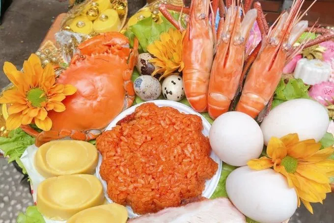 Bộ tam sên cúng Thần Tài