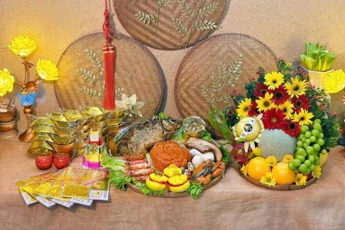 Lễ vật cúng Thần Tài