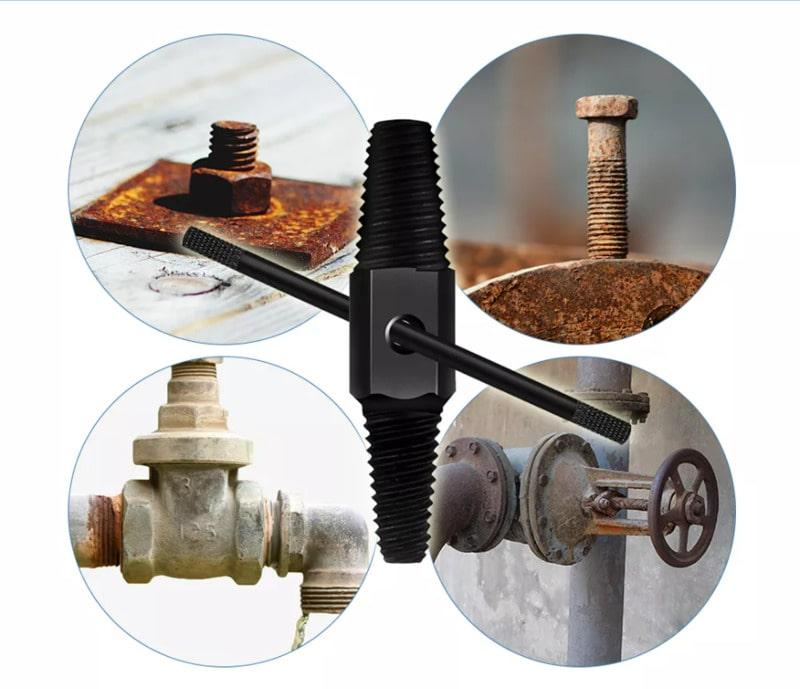 Bu lông, đai ốc, vít bị kẹt hoặc gỉ sét, cần xử lý