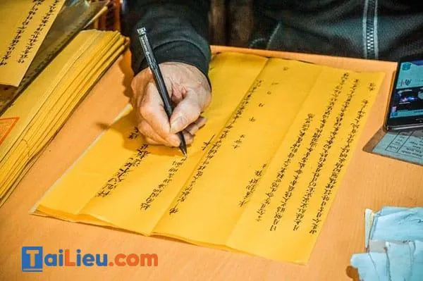 Cách viết sớ, ghi sớ cúng lễ chuẩn nhất