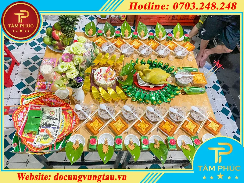 cúng thôi nôi cho bé trai