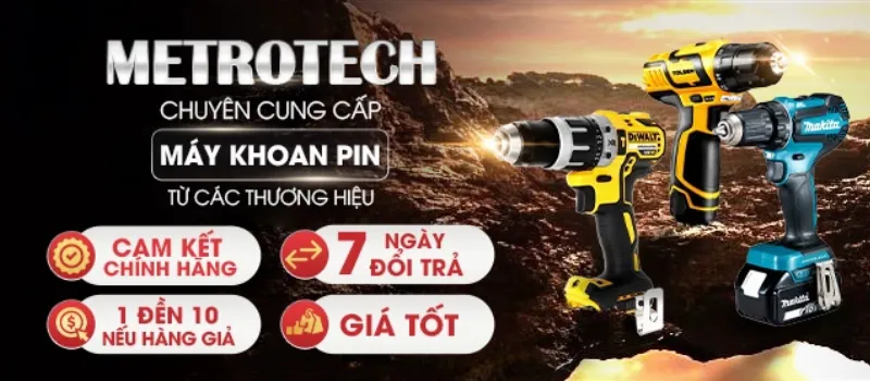 Chọn đúng loại khoan pin Makita theo nhu cầu sử dụng và tính năng kỹ thuật như pin, động cơ, lực siết