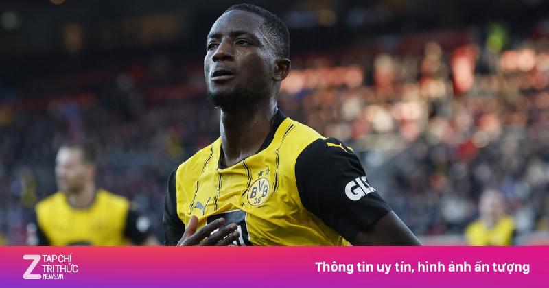 Christopher Nkunku thi đấu tại Bundesliga