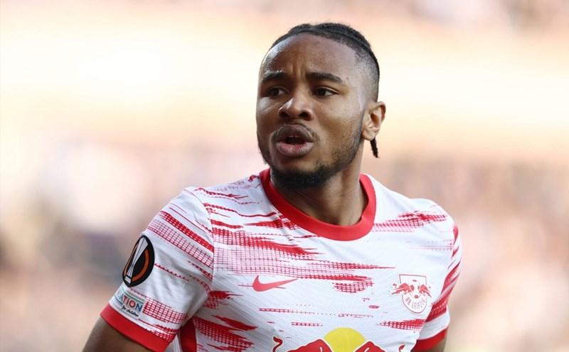 Christopher Nkunku trong màu áo RB Leipzig
