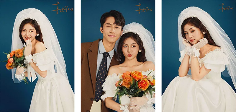 Cô dâu chú rể và gia đình hai bên