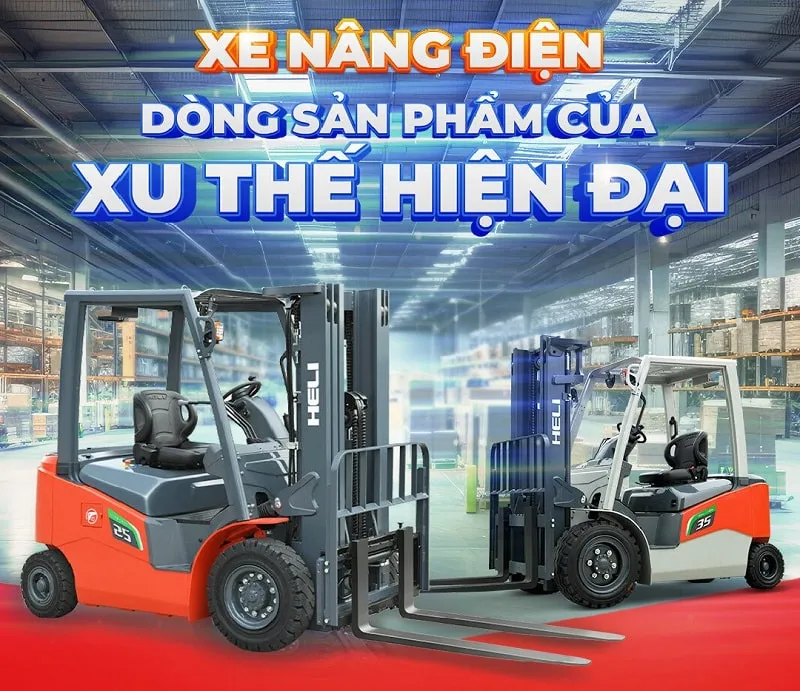 Cung cấp xe nâng điện cho thuê tại Việt Nam