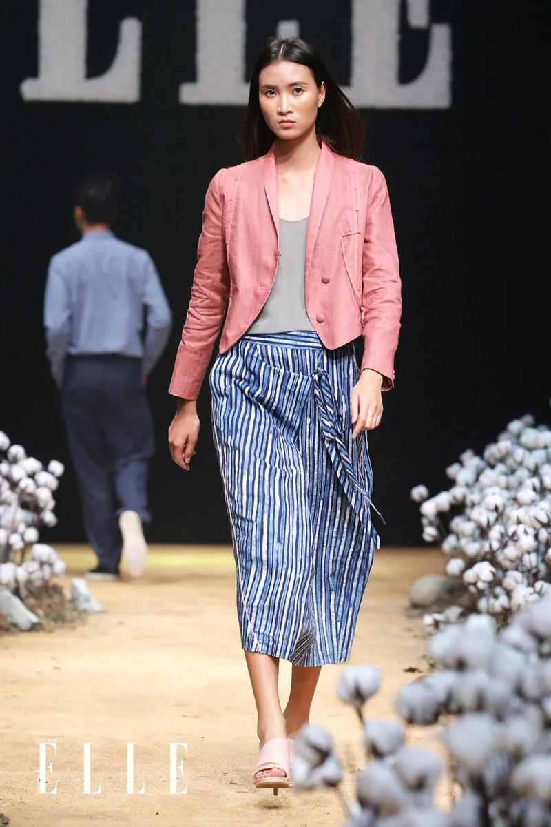 alt text: BST Phiêu tại ELLE Fashion Show 2017