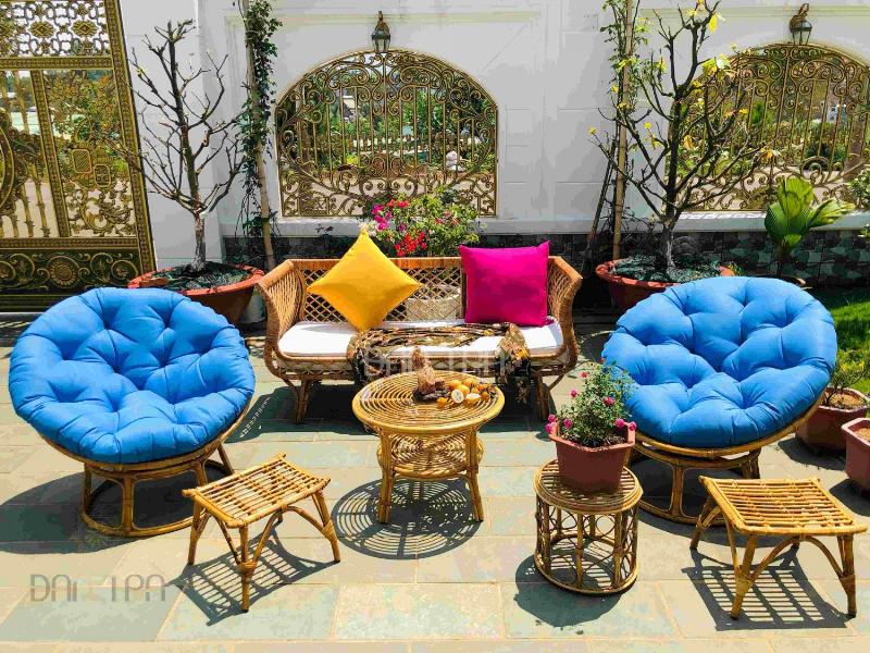 Giỏ đi chợ truyền thống bằng mây, tre, cói, mang vẻ đẹp mộc mạc, thân thiện môi trường