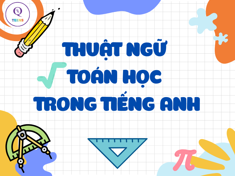 Học toán tiếng Anh