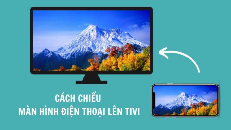 Cách phản chiếu màn hình iPhone lên tivi bằng tính năng AirPlay 2 mượt mà