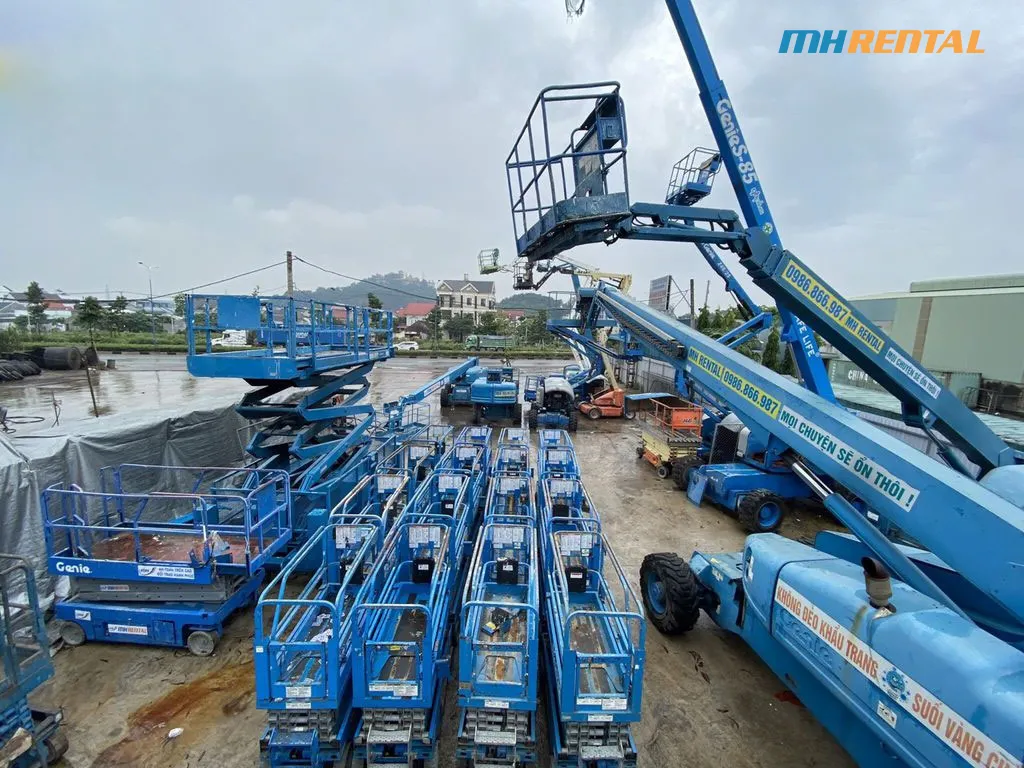 Kho xe nâng người