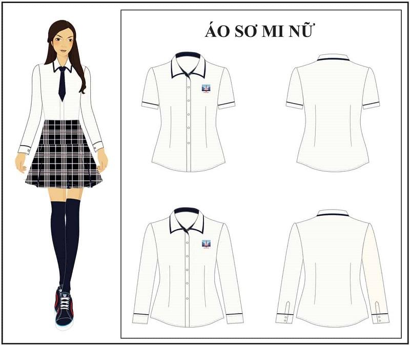 Lưu ý khi sử dụng vẽ đồng phục học sinh cấp 2