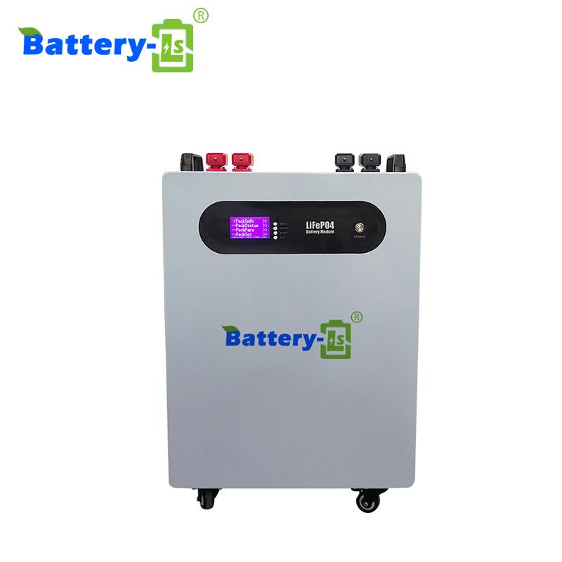 Màn hình hiển thị thông tin từ hệ thống BMS trên pin lithium xe nâng 48V 400Ah