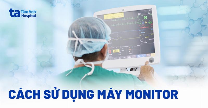 Hình ảnh thiết bị monitor y tế theo dõi các chỉ số sinh tồn của bệnh nhân trong bệnh viện, minh họa ý nghĩa monitor trong y tế