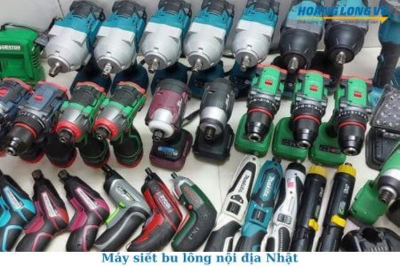 Một cửa hàng bán máy siết bu lông Nhật Bãi