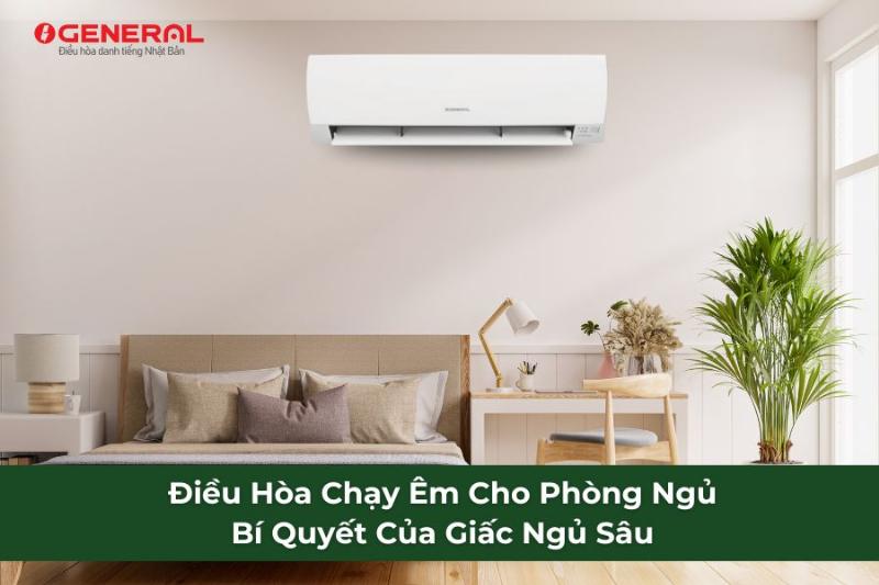 Một người đang ngủ ngon trong phòng ngủ với máy lọc không khí chạy ở chế độ êm ái, thể hiện mức độ tiếng ồn thấp