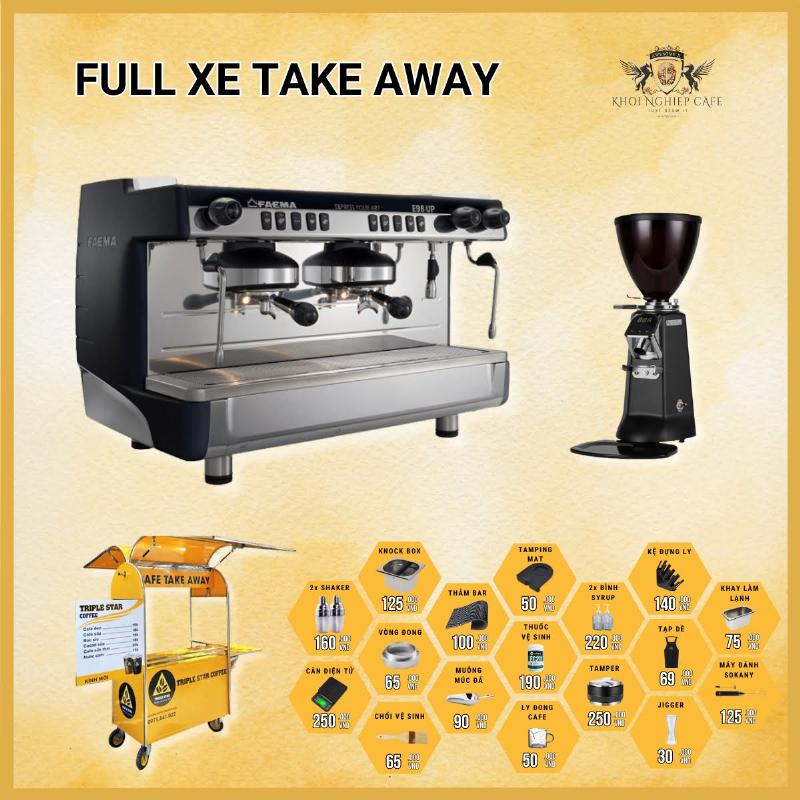 Take up và xe nâng inox