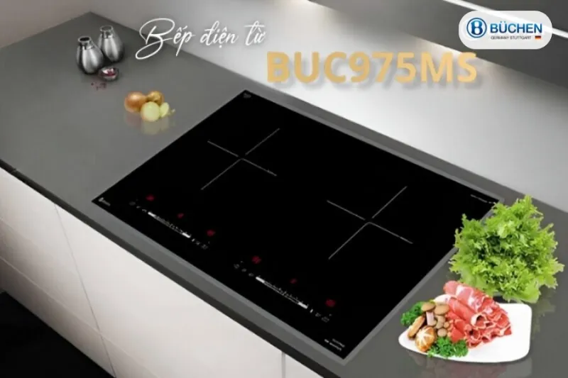 Bếp từ Buchen BUC975MS với tính năng sôi liu riu