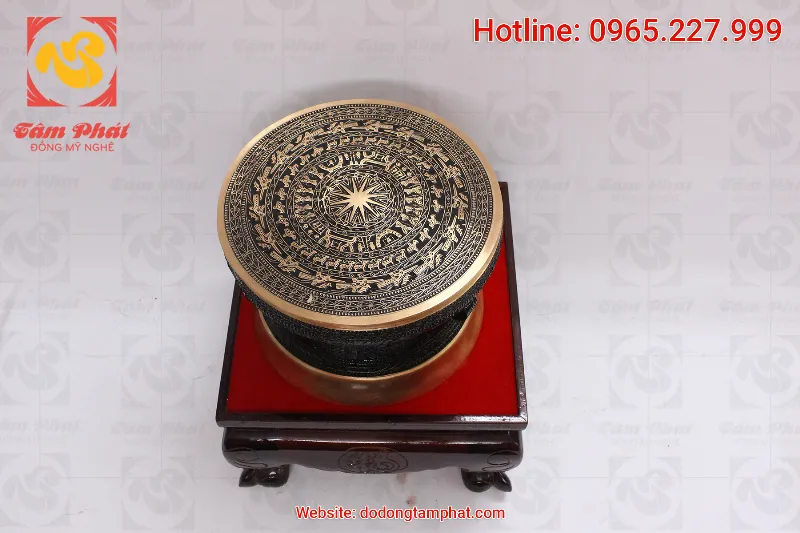 Trống đồng đường kính 60cm