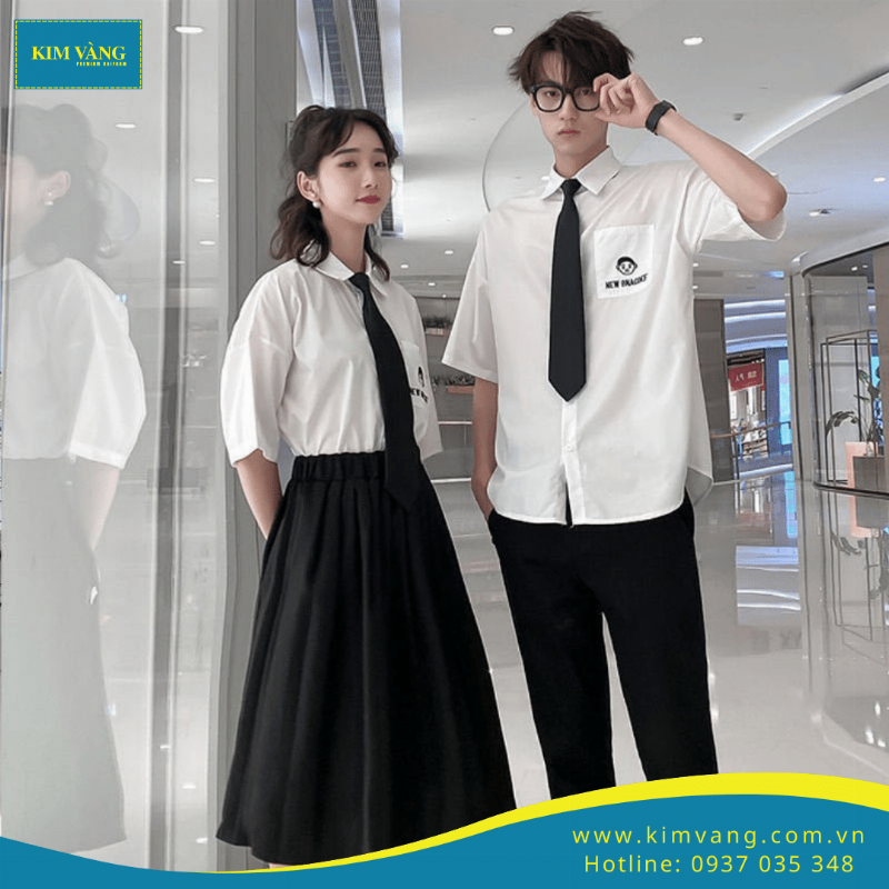 Mẫu thiết kế vẽ đồng phục học sinh cấp 2