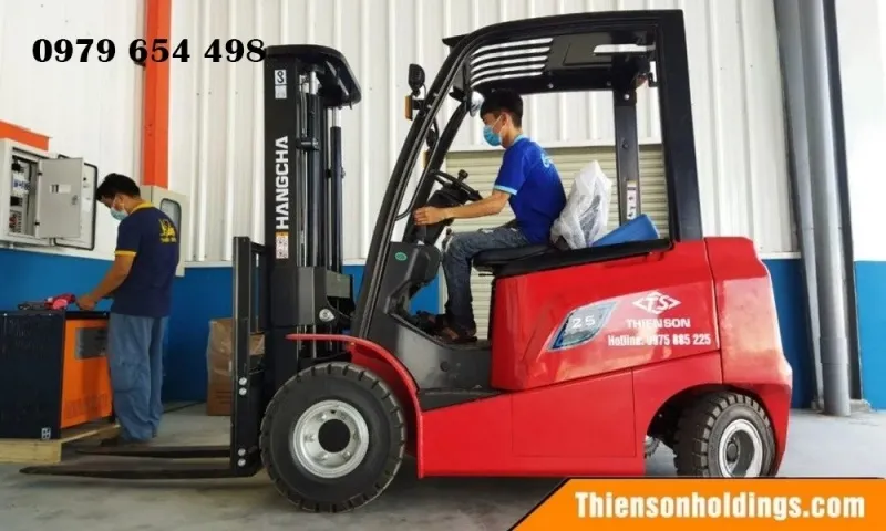 Xe nâng điện 4 bánh dòng AE của hãng Hangcha