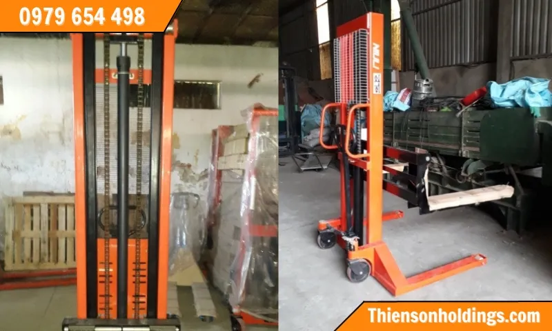 Tay cầm của xe nâng tay điện 1.5 tấn